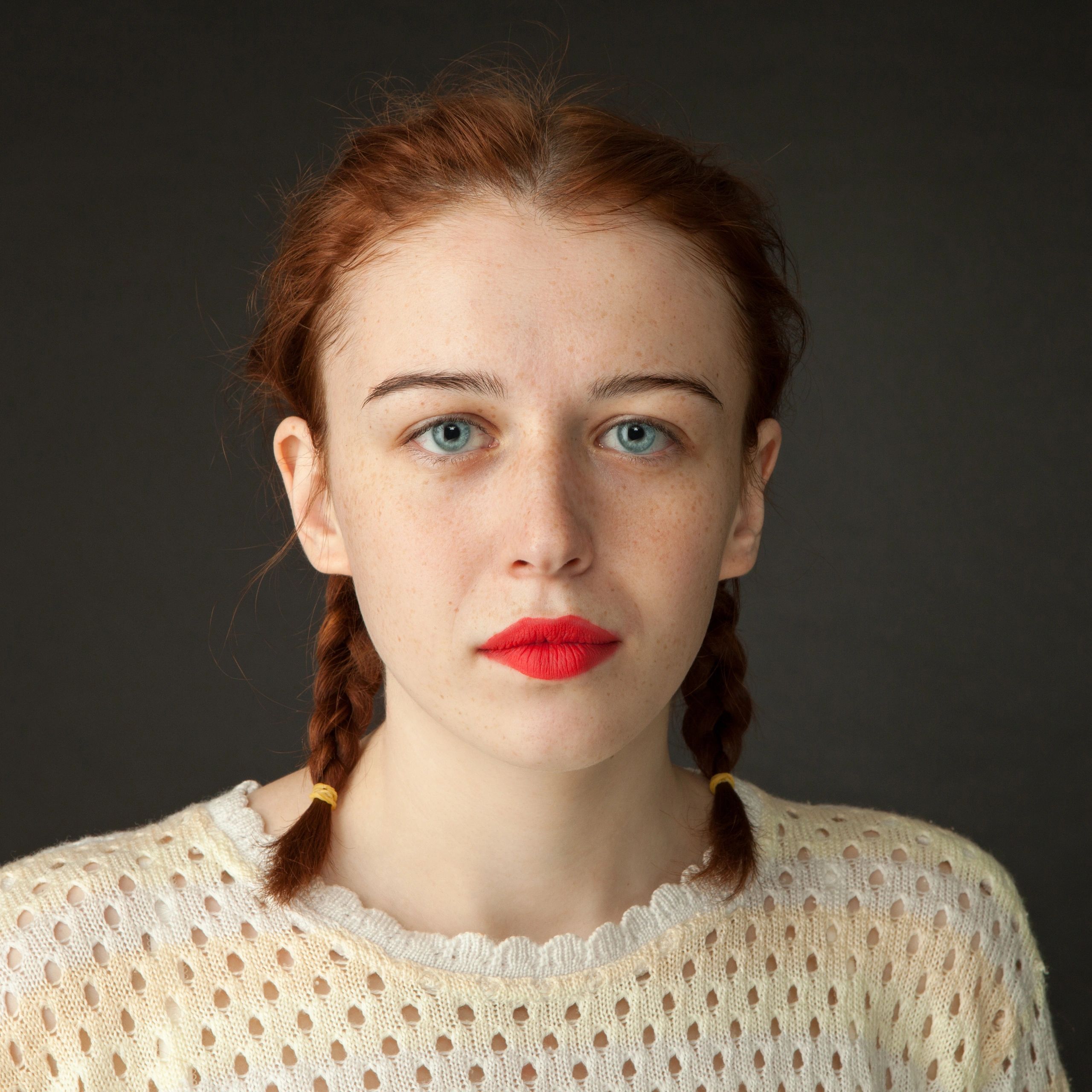 Soft-lit portrait photography