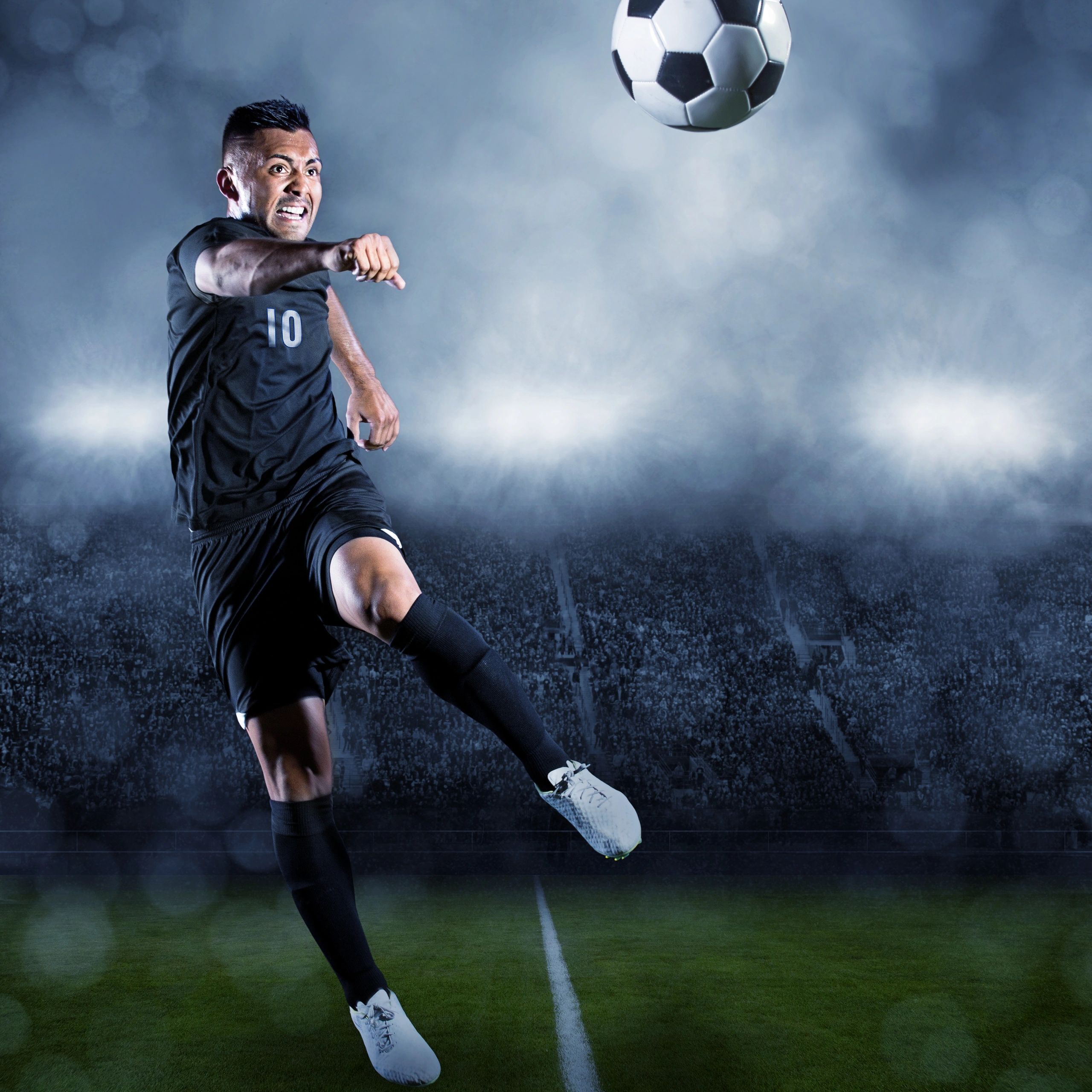 Sideline sports action photography